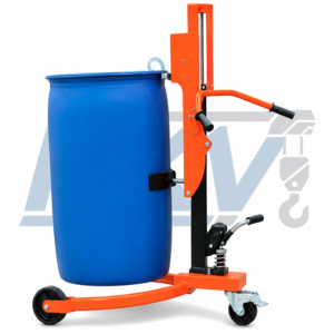 pedal hydraulic drum carriers