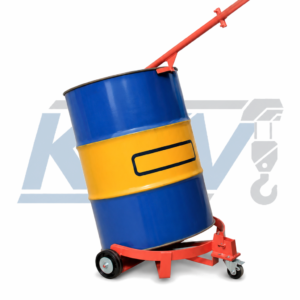 Low profile drum truck