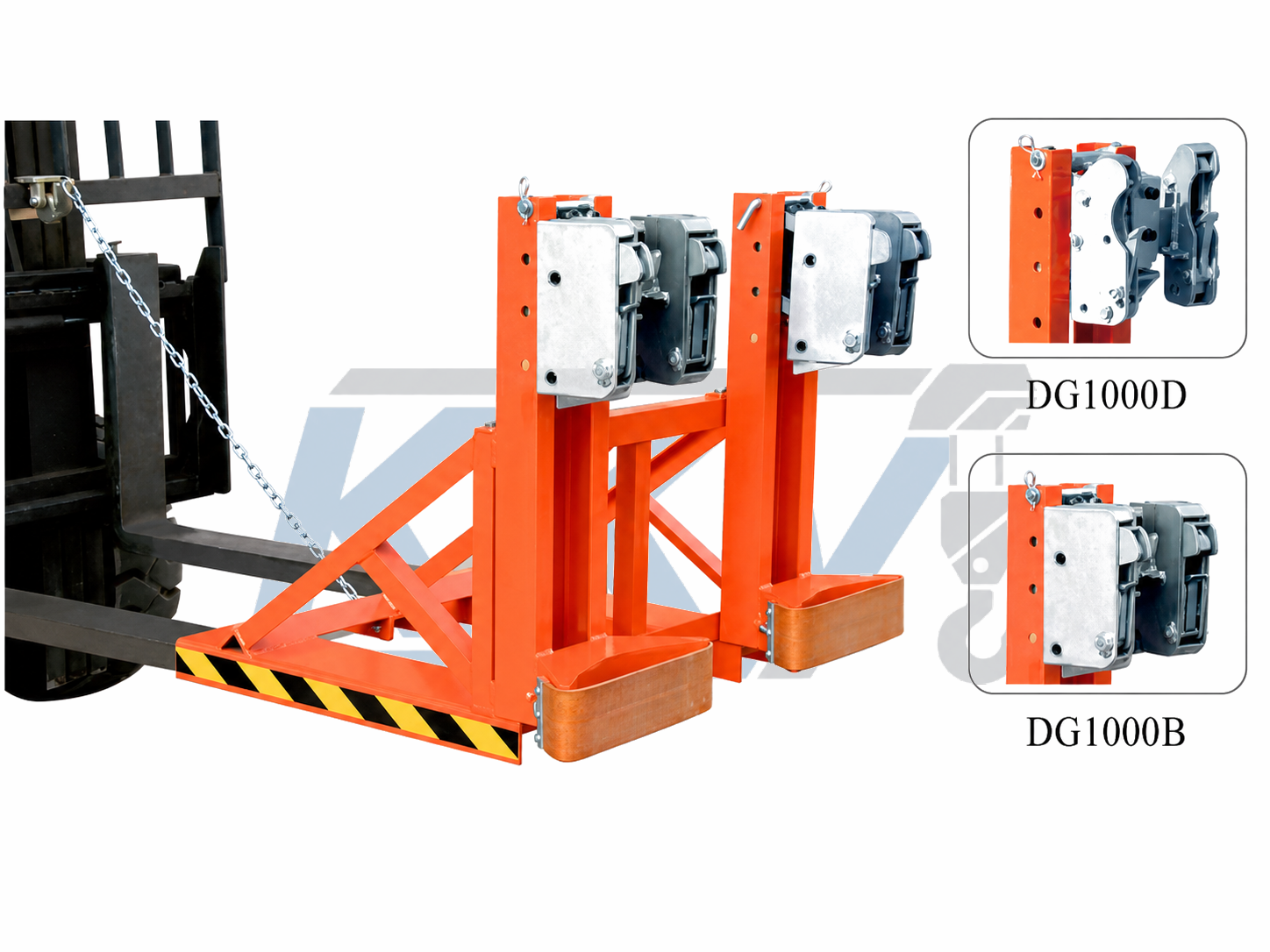 Fork truck mounted drum grabs(DG-B) - Image 4
