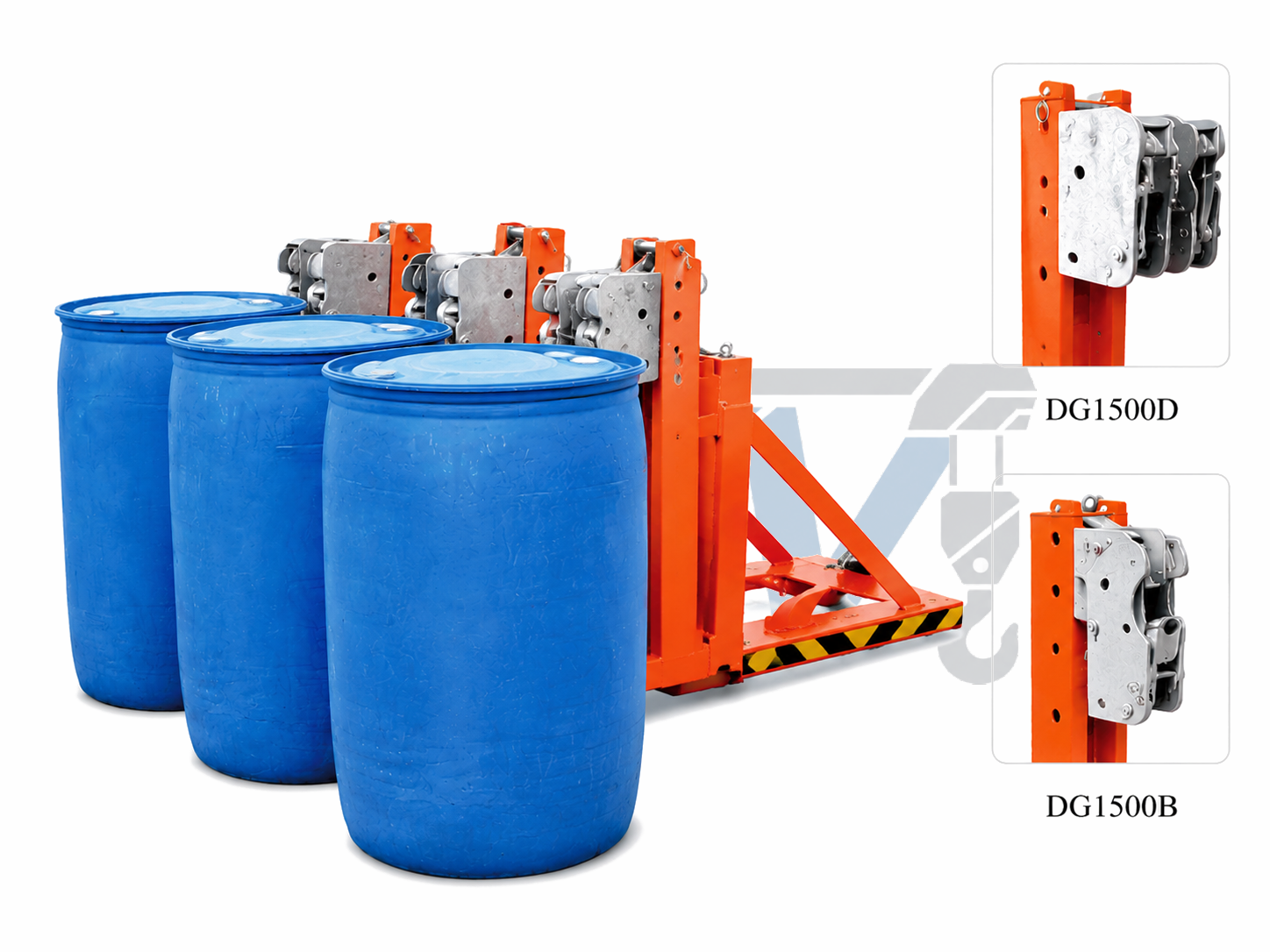 Fork truck mounted drum grabs(DG-B) - Image 3