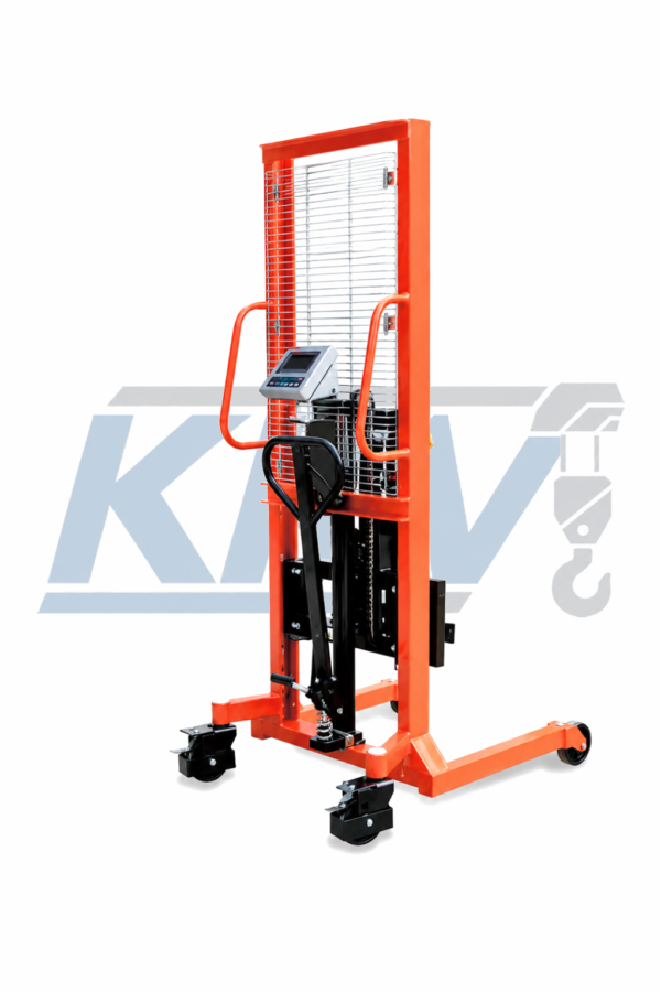 hydraulic drum stacker - view 4