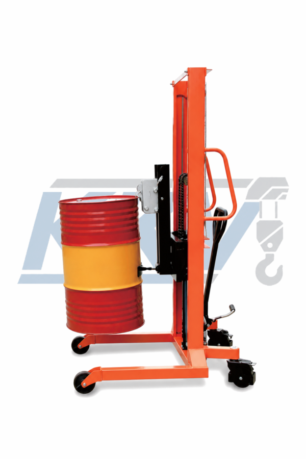 hydraulic drum stacker