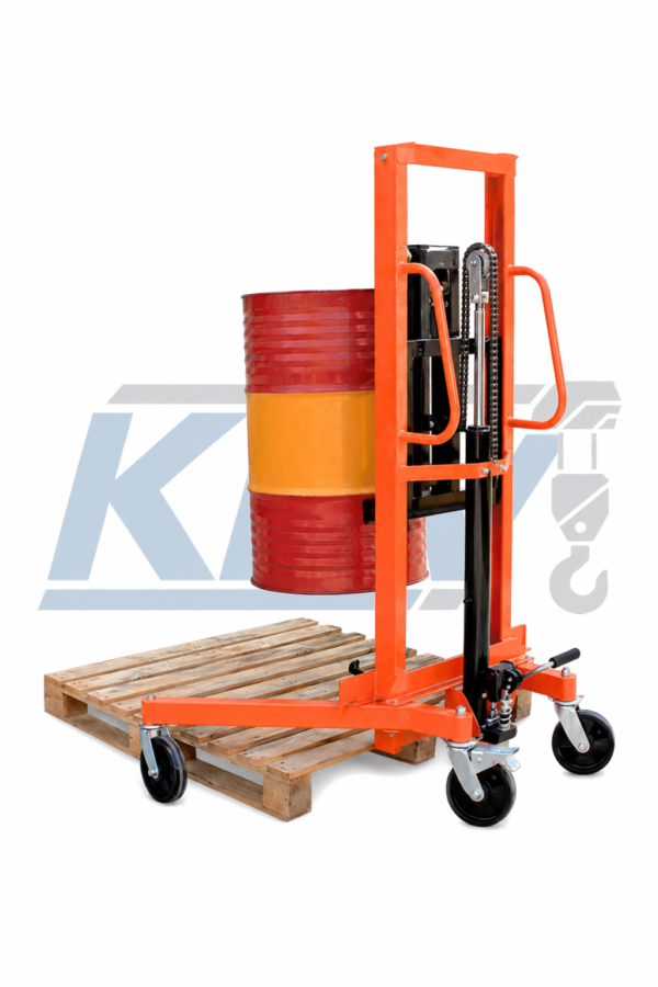 hydraulic drum stacker - view 3