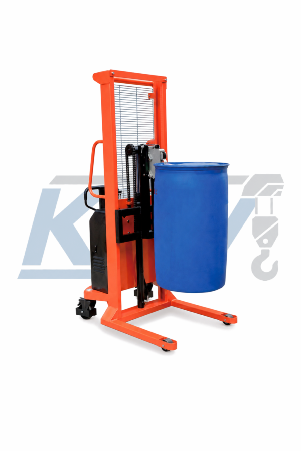 semi-electric drum stacker