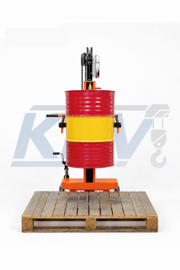hydraulic drum carrier,scale model - view 11