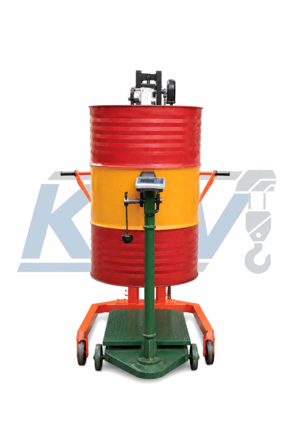 hydraulic drum carrier,scale model - view 2