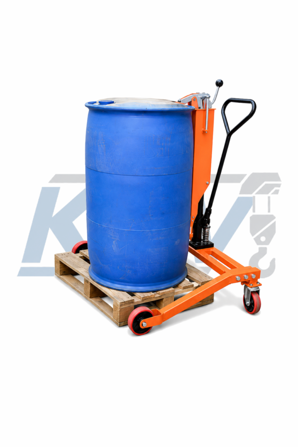economic oil drum trolley - view 2
