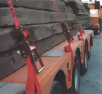 Cargo Lashing Strap Application
