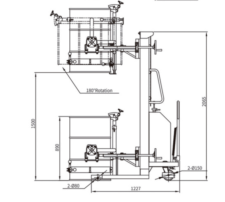 YL Series Drum Lifter and Tilter