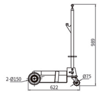 DC500 Drum Cart Image 2