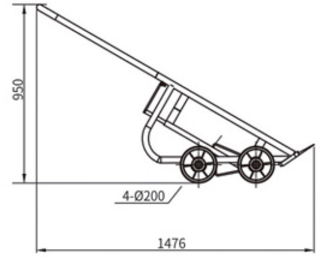 DF20 drum truck product view
