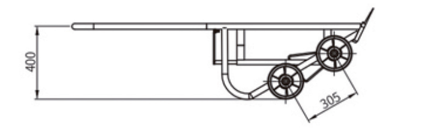 DF20 drum truck operating position
