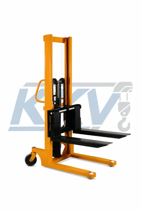 ORM 1T–2T Manual Hydraulic Pallet Stacker