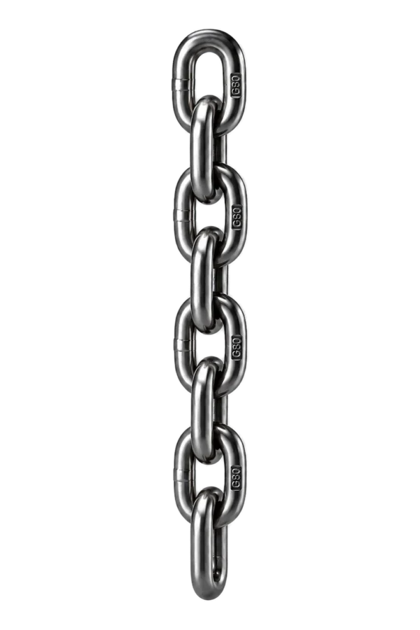 G80 Bright Polished Lifting Chain - view 2