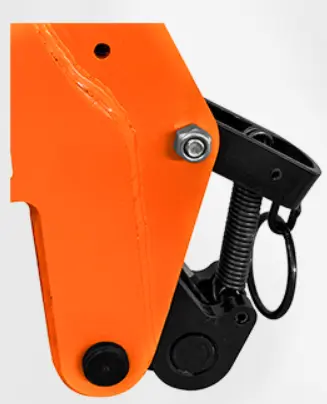 PDB Lifting Clamp Steel Body and Jaw Detail
